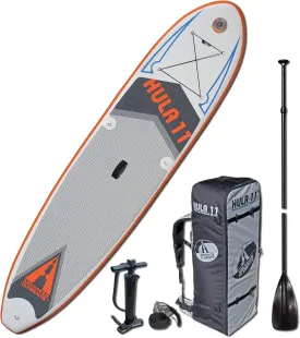 ADVANCED ELEMENTS Elements Hula 11 Inflatable Stand Up Paddle Board & Pump White