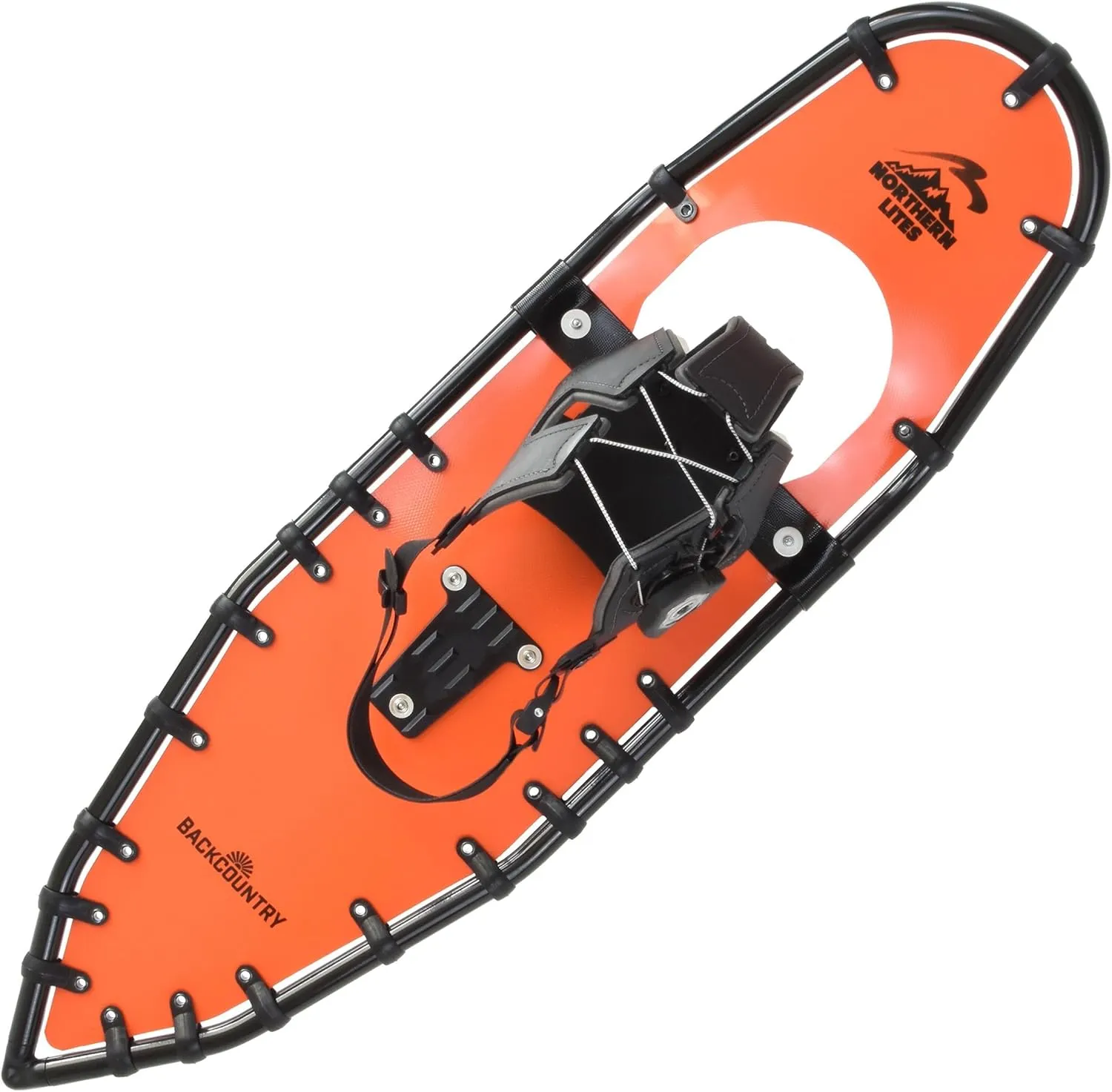 Backcountry 30" Ultralight Snowshoes with Spin Dial Binding System | Made in USA | 50% Lighter Than Other Snowshoes | for Men and Women | Great for Beginners and Experts Alike