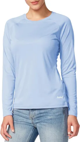 baleaf Women's UPF 50  Sun Shirts Long Sleeve UV Protection Rash Guard Lightweight Quick Dry SPF Hiking Tops Outdoor