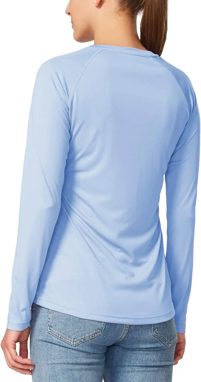 baleaf Women's UPF 50  Sun Shirts Long Sleeve UV Protection Rash Guard Lightweight Quick Dry SPF Hiking Tops Outdoor