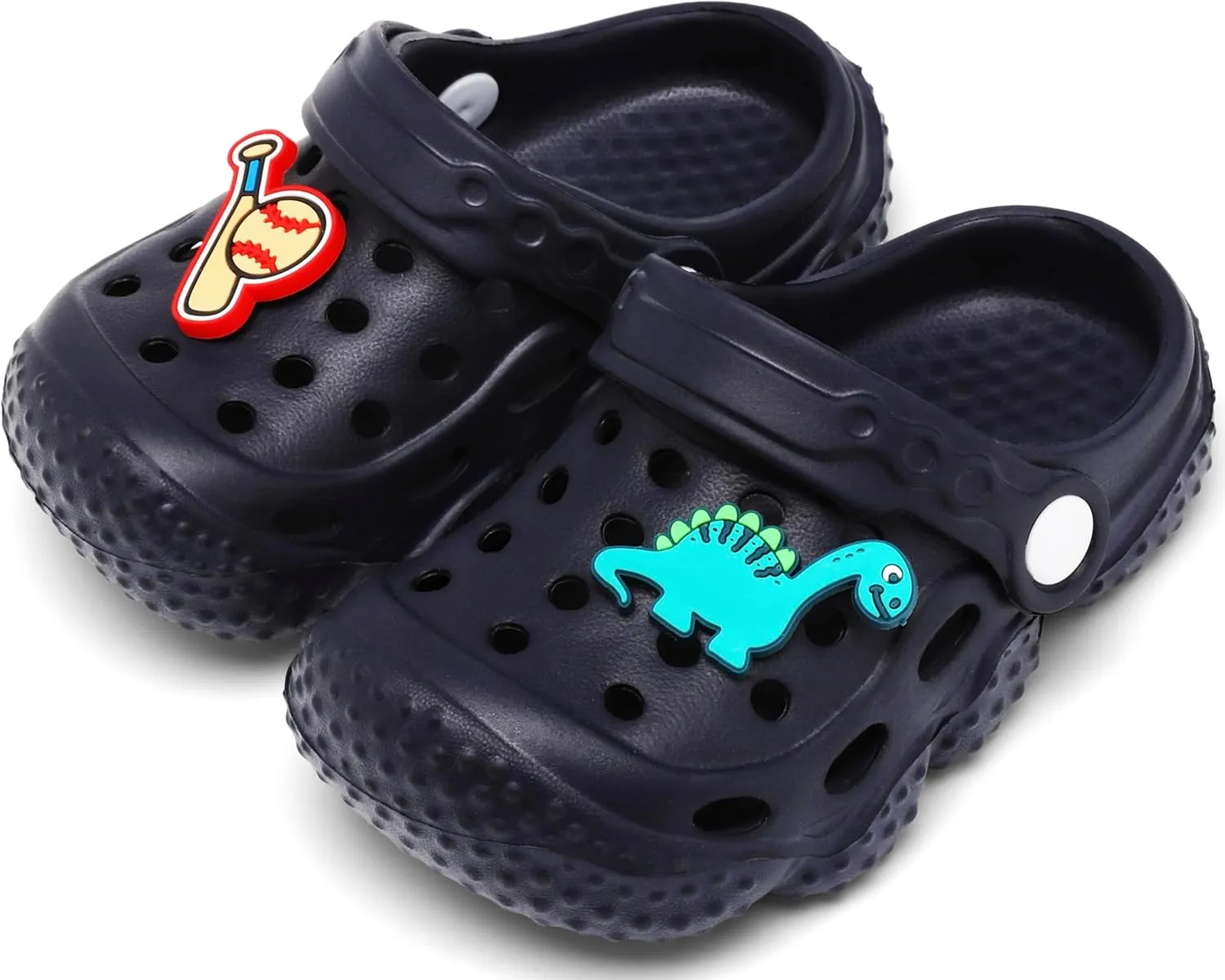 ChayChax Kid's Garden Clogs Cute Slides Sandals Toddlers Beach Pool Shower Shoes with Non-Slip Sole