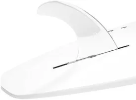 DORSAL Signature Surf SUP Single Center Fin for Longboard Surfboard Clear Polycarbonate