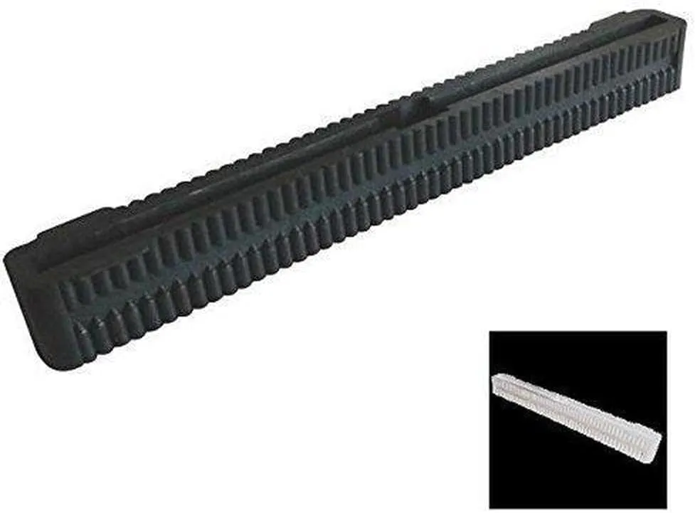 DORSAL Surfboard Fin Box Set for Longboard SUP Center Fin Box [Black - White] Black Glass Filled Nylon