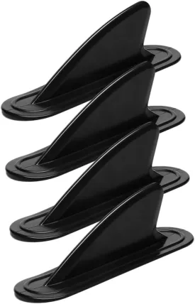 HANABASS Surfboard Fin Replacement 4pcs Small Tail Fins Water Stabilizer for Paddleboard
