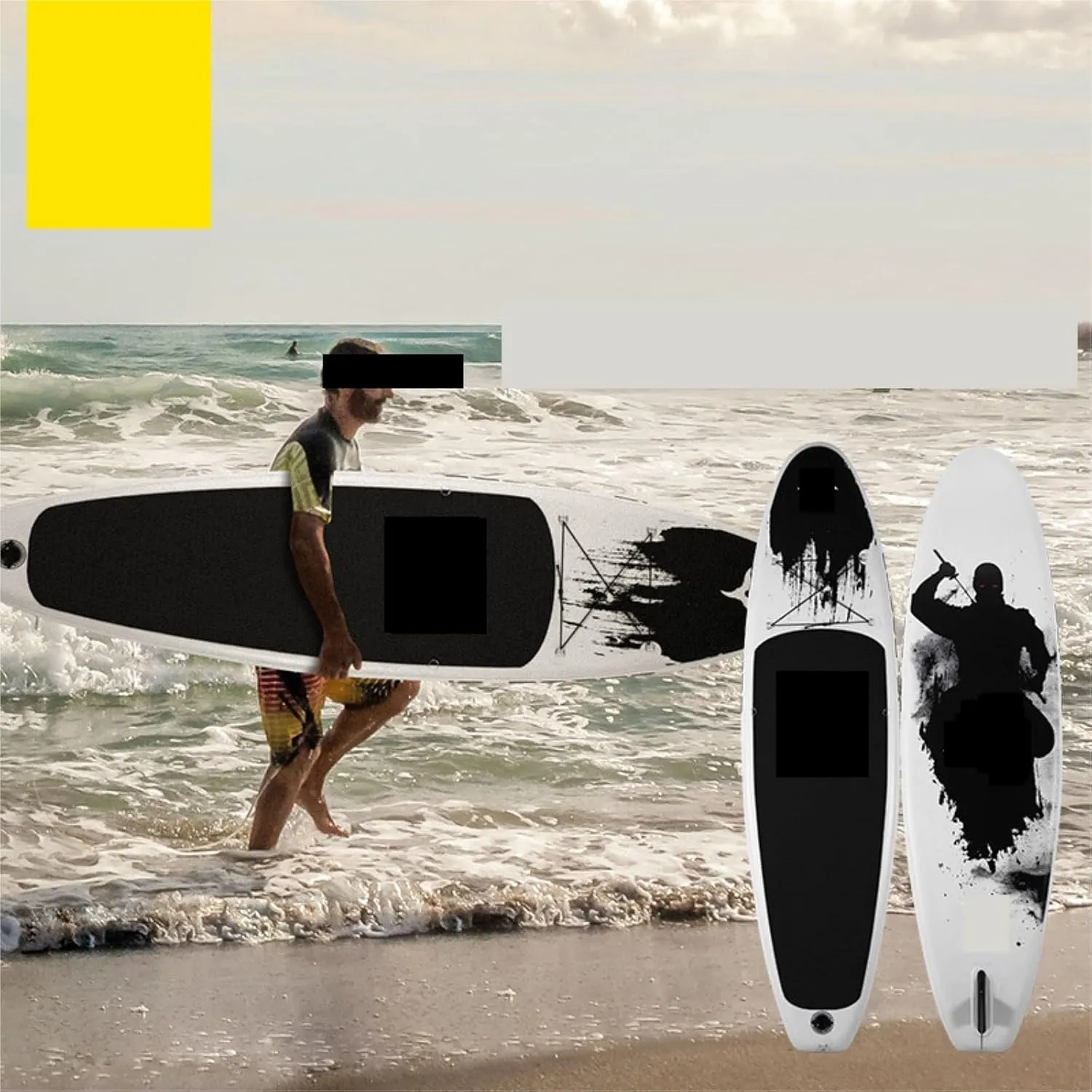 Paddleboard Men Paddle Board Surfboard Upright Water Portable Inflatable Water Sport Surfing