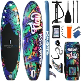 SereneLife Stand-Up Inflatable Paddle Water Fin  for SereneLife Rising Flow Inflatable SUP Stand-Up Paddle Boards, Compatible with Thunder Wave Model SLSUPB636, Universal Paddle Fin for Water Sports