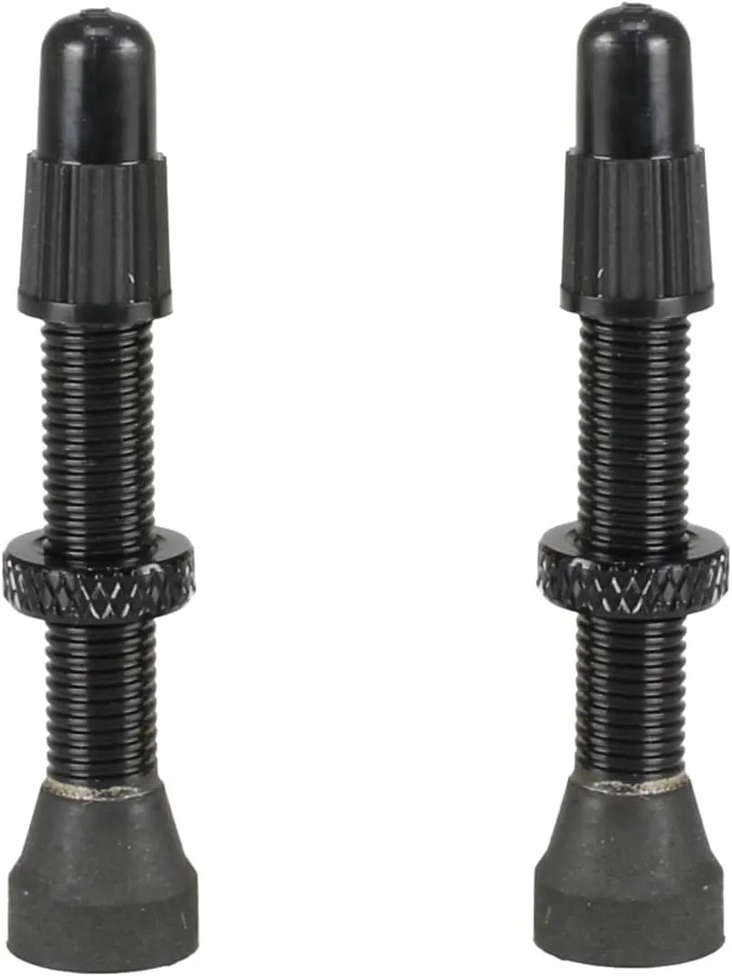 Venzo Mountain Bike Bicycle Tubeless No Tube Tire Presta Universal Valve Stems Pair of 2 Valves