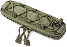 WYNEX Tactical Small Molle Pouch Nylon Knife Sheath Flashlight Holder Multi Tool Pouch Mini Ifak for Belt Epipens Carrying Case Molle Attachment Gear
