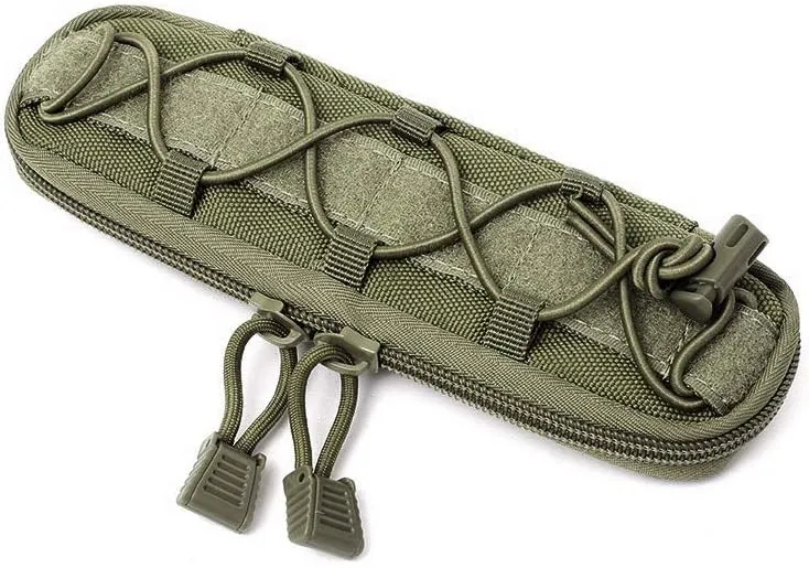 WYNEX Tactical Small Molle Pouch Nylon Knife Sheath Flashlight Holder Multi Tool Pouch Mini Ifak for Belt Epipens Carrying Case Molle Attachment Gear